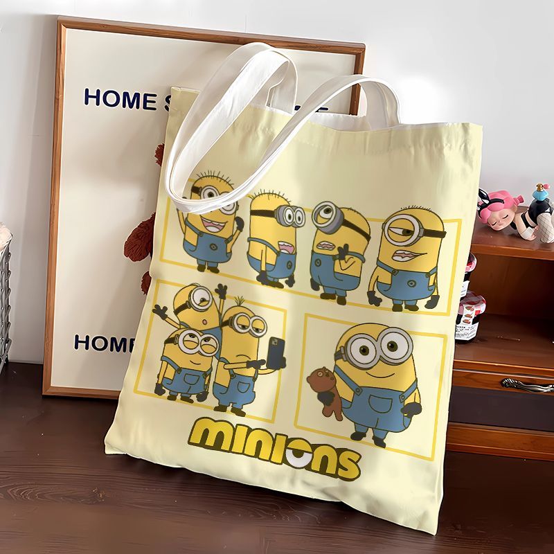 Canvas Tote Bag - Tas kanvas imut kartun animasi film