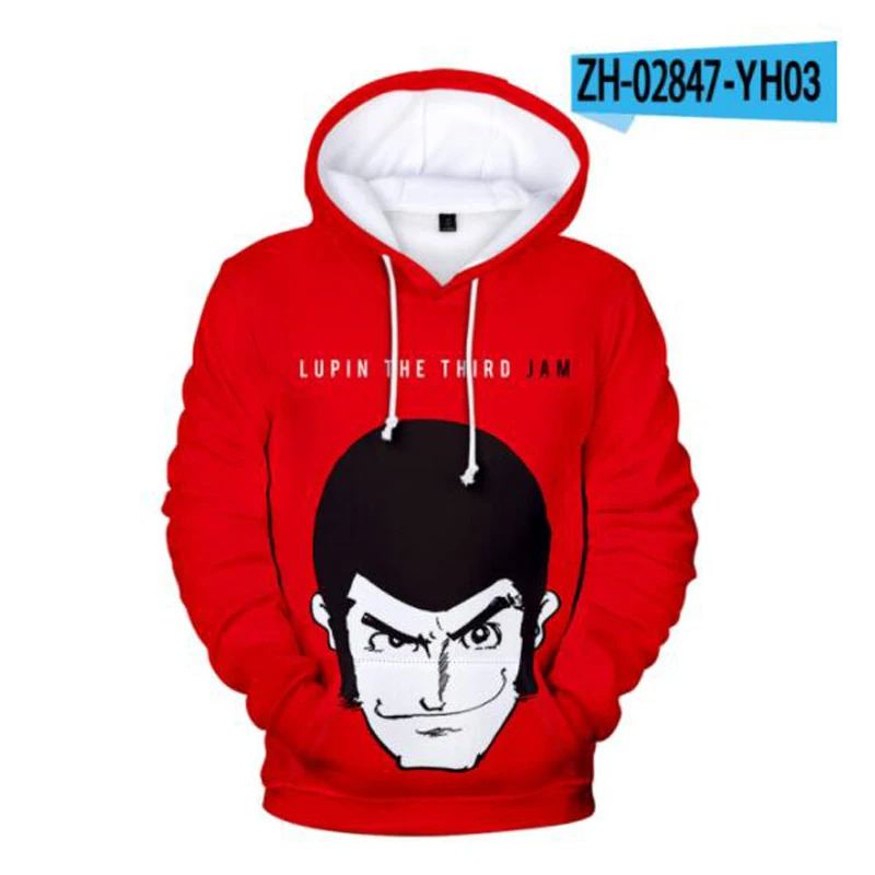 Hoodie Women Oversized - Sisi 2233Lupin The 3rd Lupin III