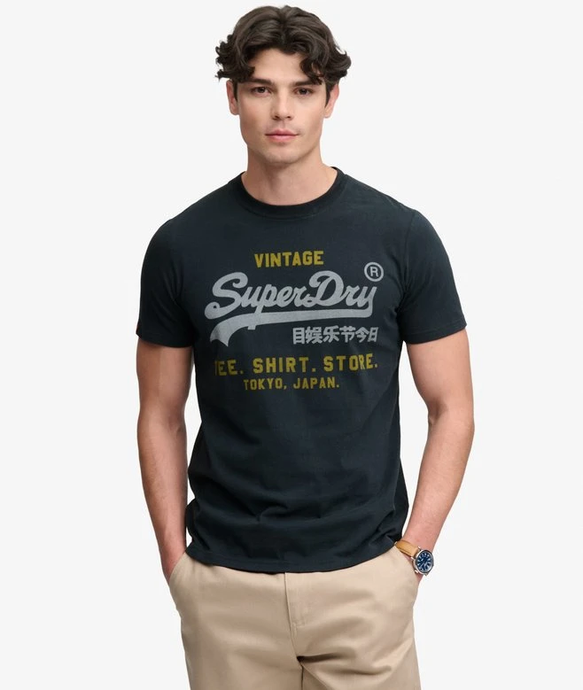 Women Fashion Brand Logo - Kaos Grafis Vintage Logo Heritage Relaxed