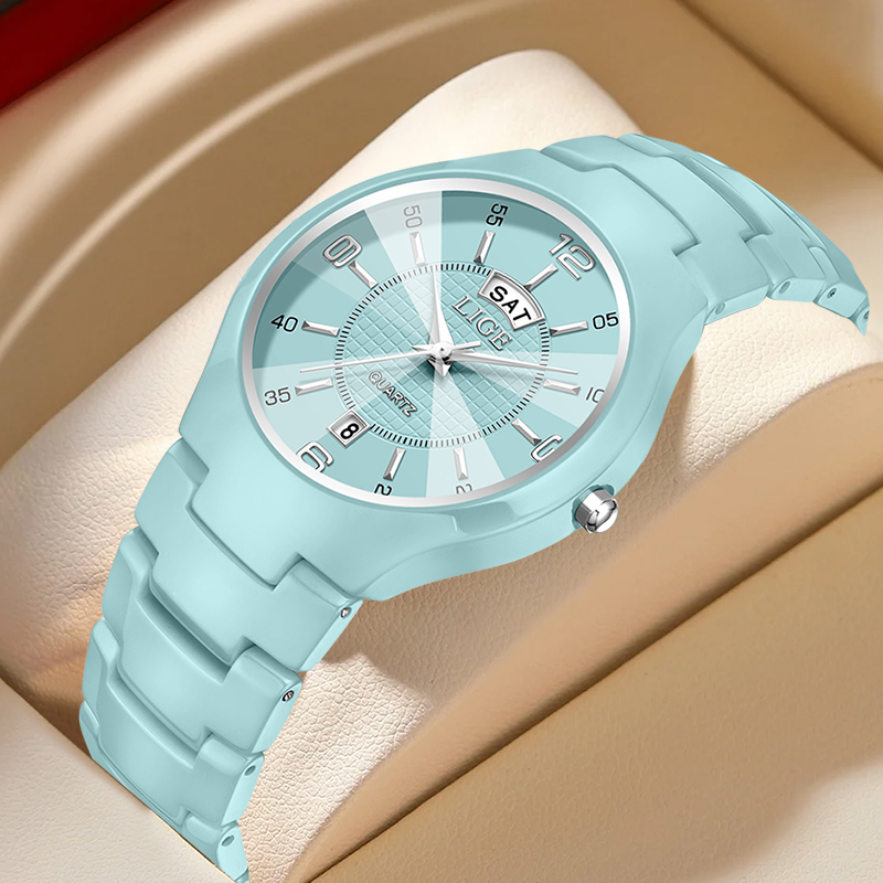 Fashion Women Watch - LIGE Jam Tangan Wanita Kuarsa Elegan