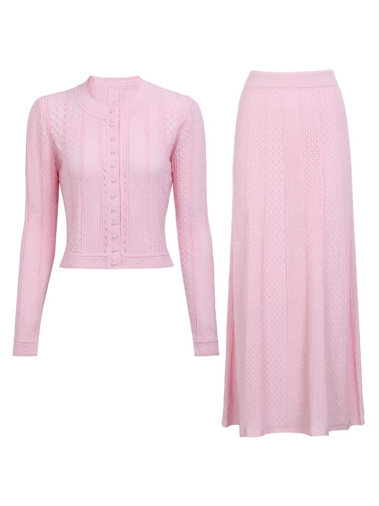 Women'S Fashion Long Coat - Setelan Dua Potong Wanita Musim Semi