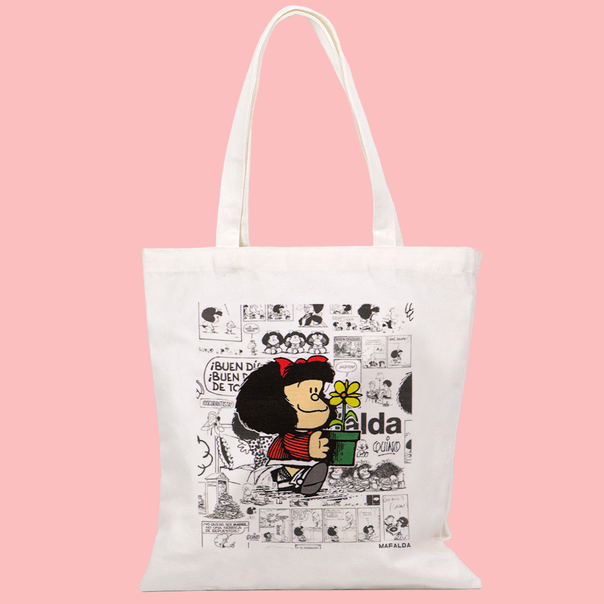 Canvas Tote Bag - Tas Kanvas Fashion Wanita Motif Kartun