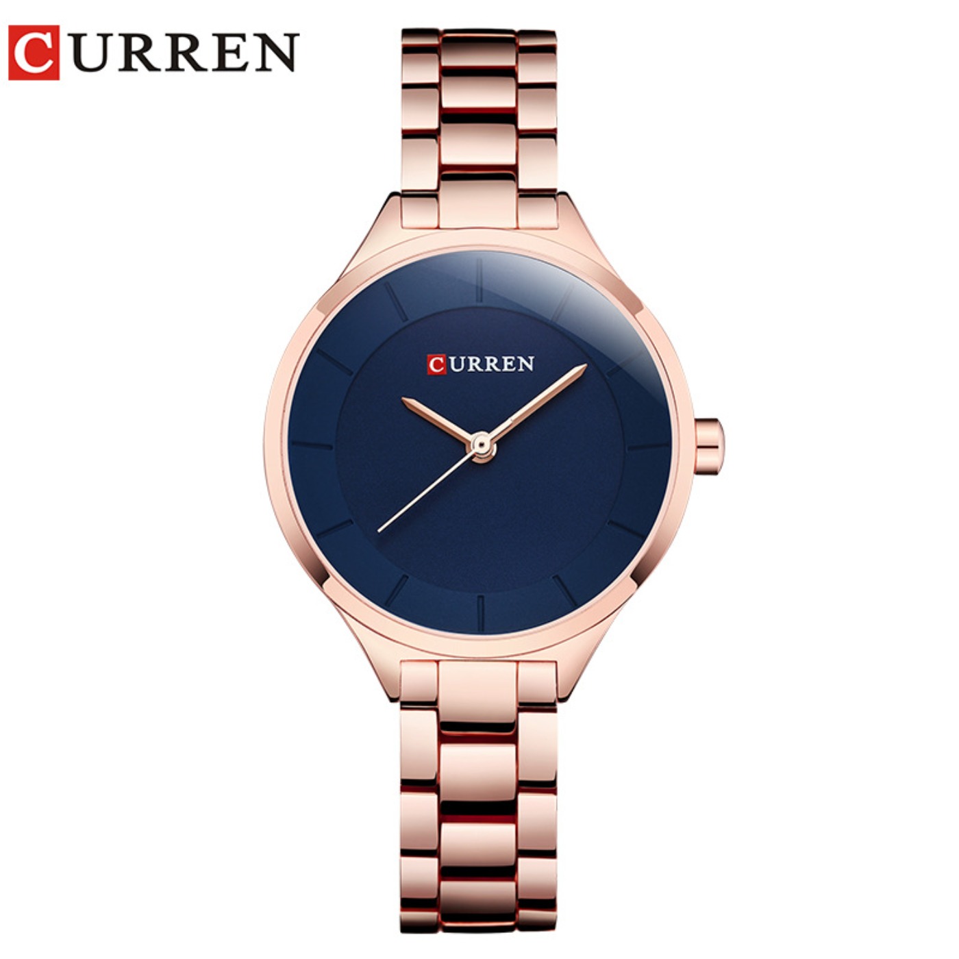Fashion Women Watch - CURREN Jam Tangan Gelang Wanita Sederhana