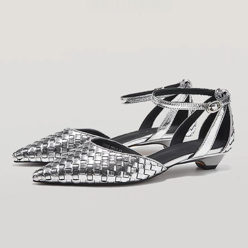 Women Fashion Brand - Sepatu Sandal Elegan Wanita Hak Rendah