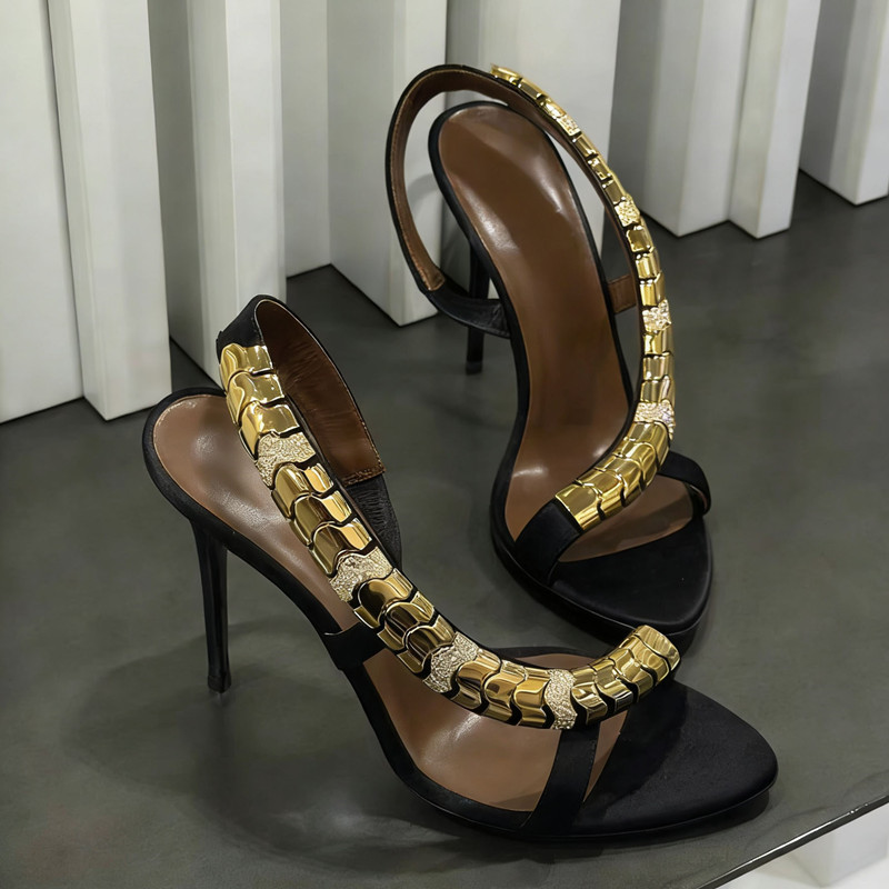 Sandal Gladiator Wanita Satin  - Women Fashion Ideas ulasan dan harga