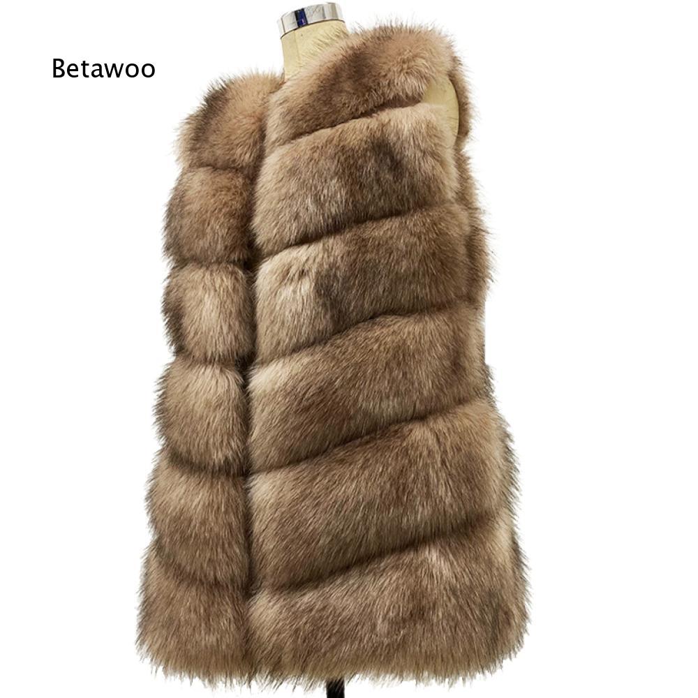 Rompi Bulu Sintetis Tanpa Leng - Women'S Fashion Gilet ulasan dan harga