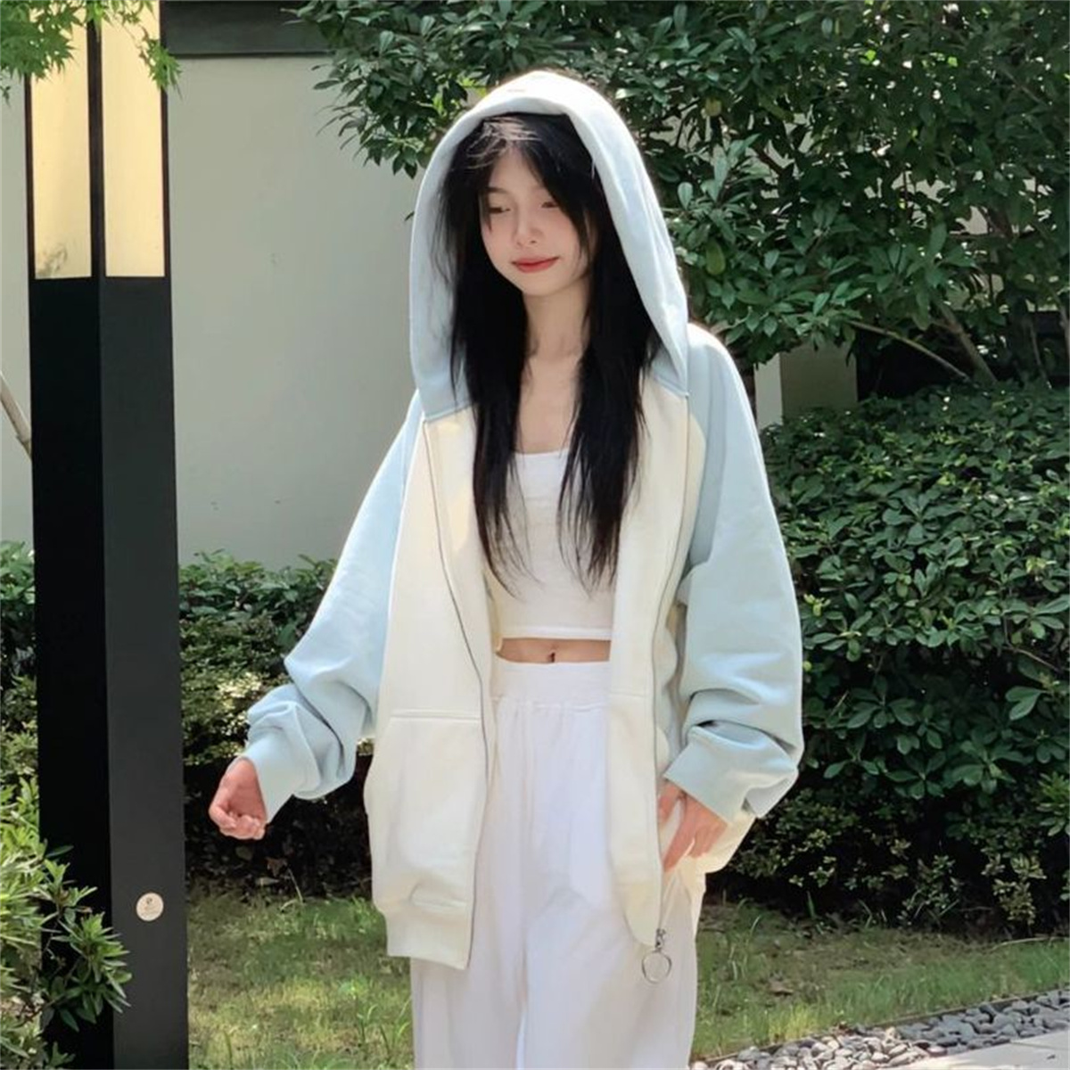 Hoodie Berkerudung Ritsleting  - Women'S Fashion Trends Autumn 2025 ulasan dan harga
