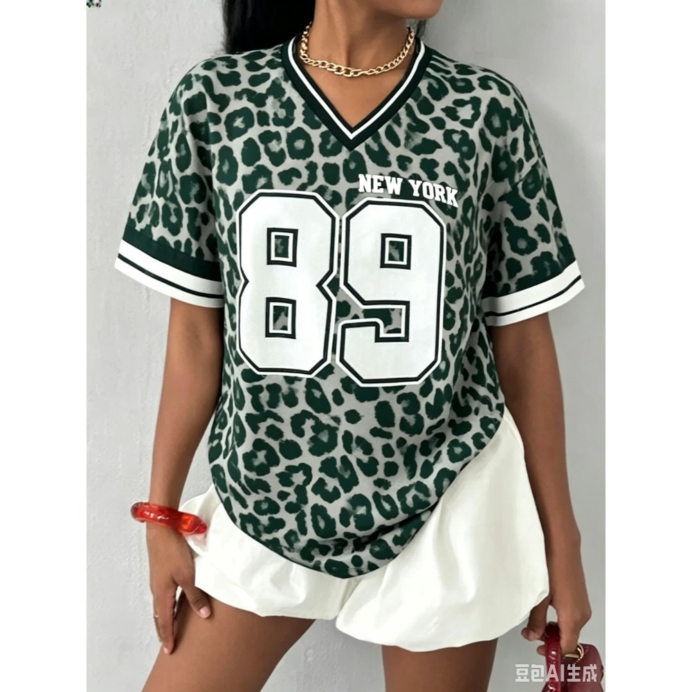 NEW YORK Print Kaos Lengan Pen - Women'S Fashion York ulasan dan harga