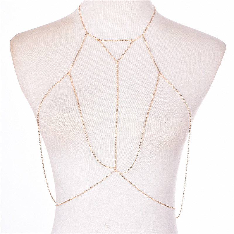 Kalung V rantai modis wanita,  - Women'S Fashion Harness ulasan dan harga