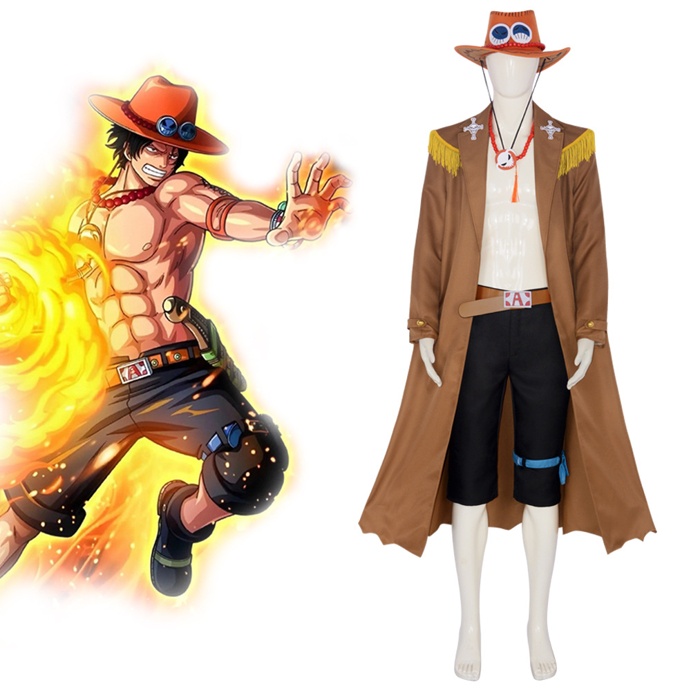 Portgas D Ace kostum Cosplay p - Women'S Fashion Portugal ulasan dan harga