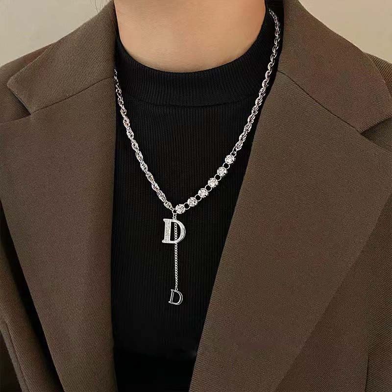 Replika Huruf Desainer Kalung  - Women Fashion Brand Logo ulasan dan harga