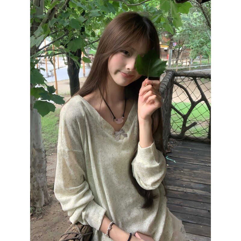 Blus lengan panjang model Kore - Women Fashion Korean ulasan dan harga