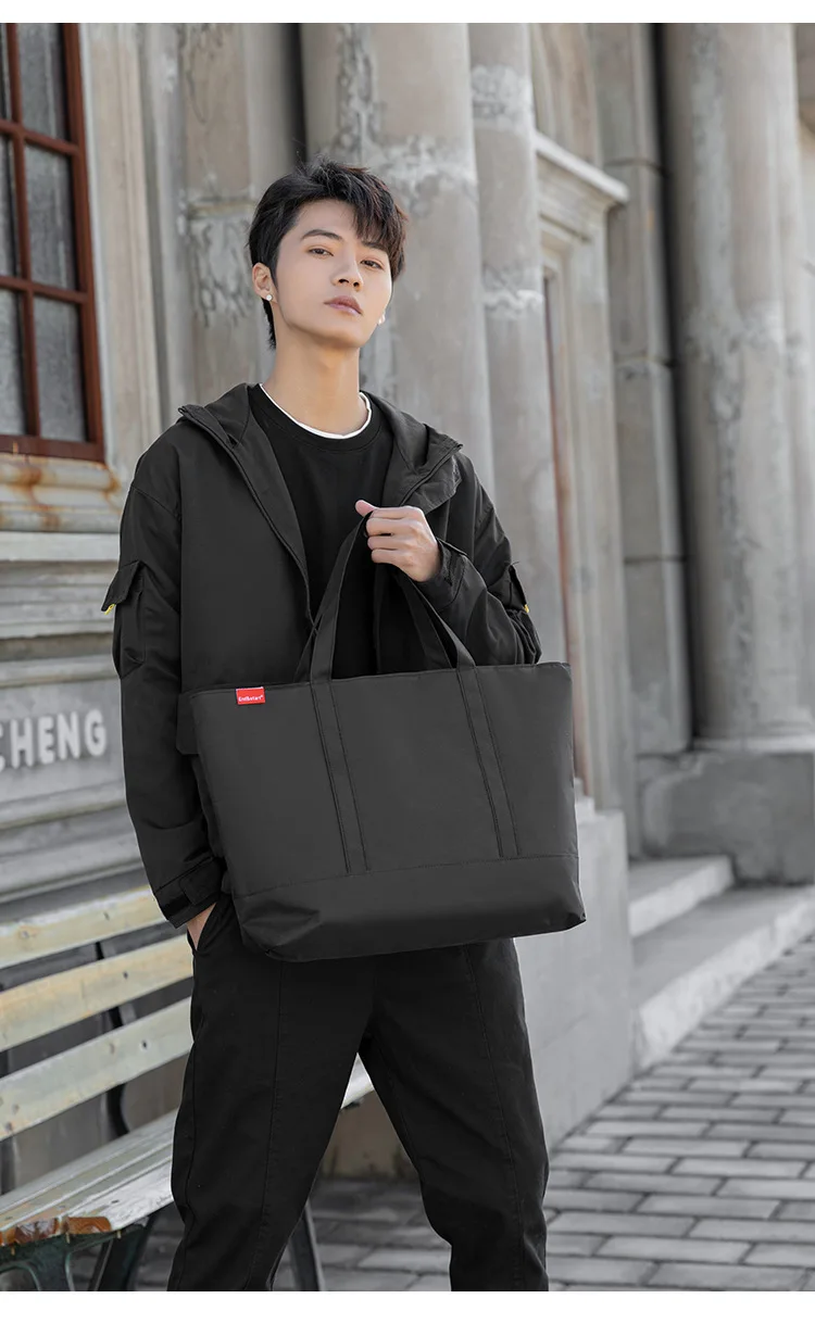 Tas Tangan Pria Gaya Jepang Ta - Canvas Tote Bag ulasan dan harga