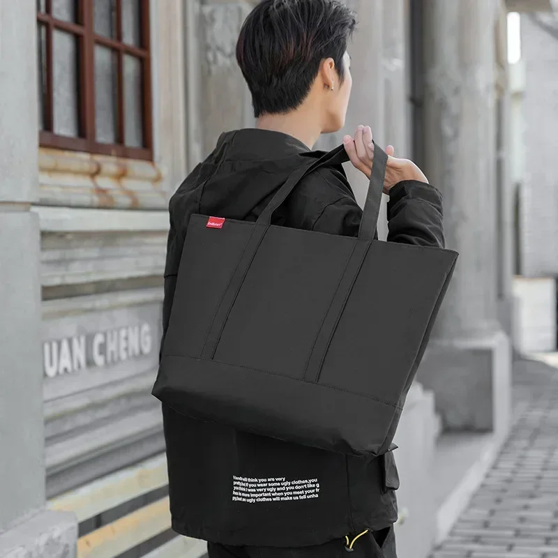 Tas Tangan Pria Gaya Jepang Ta - Canvas Tote Bag ulasan dan harga
