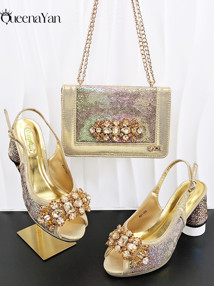 Set Sepatu & Tas Pesta Queean  - Women Fashion Handbags ulasan dan harga