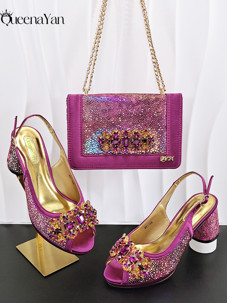 Set Sepatu & Tas Pesta Queean  - Women Fashion Handbags ulasan dan harga