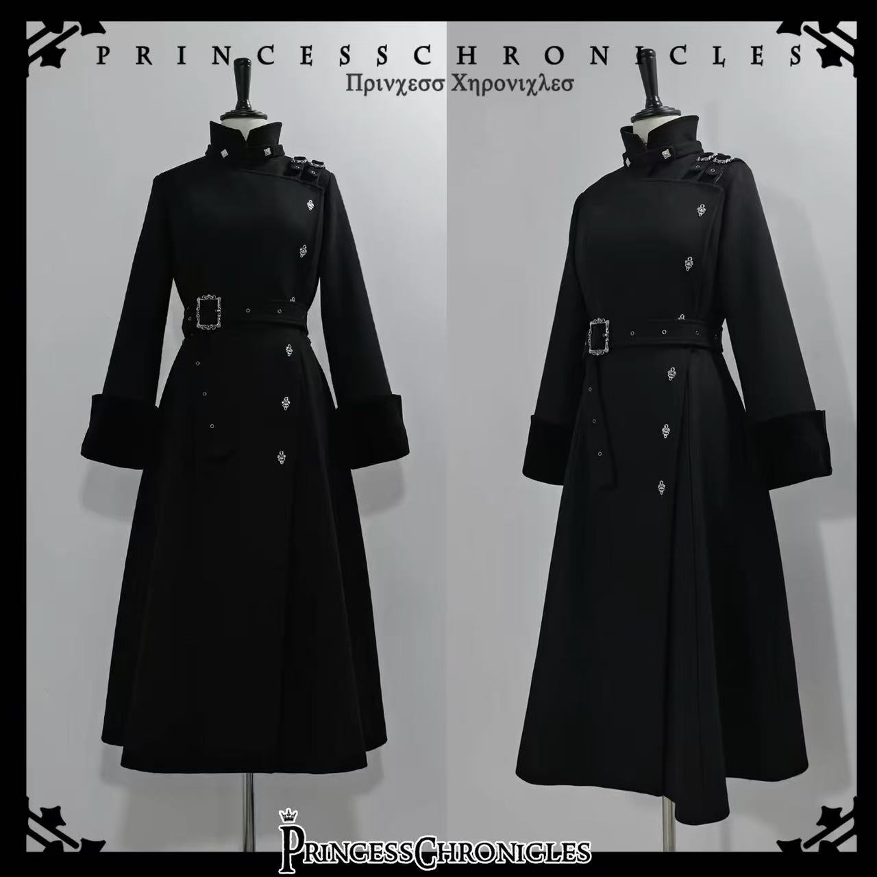 Mantel Wol Panjang Gaya Gotik  - Women'S Fashion Long Coat ulasan dan harga