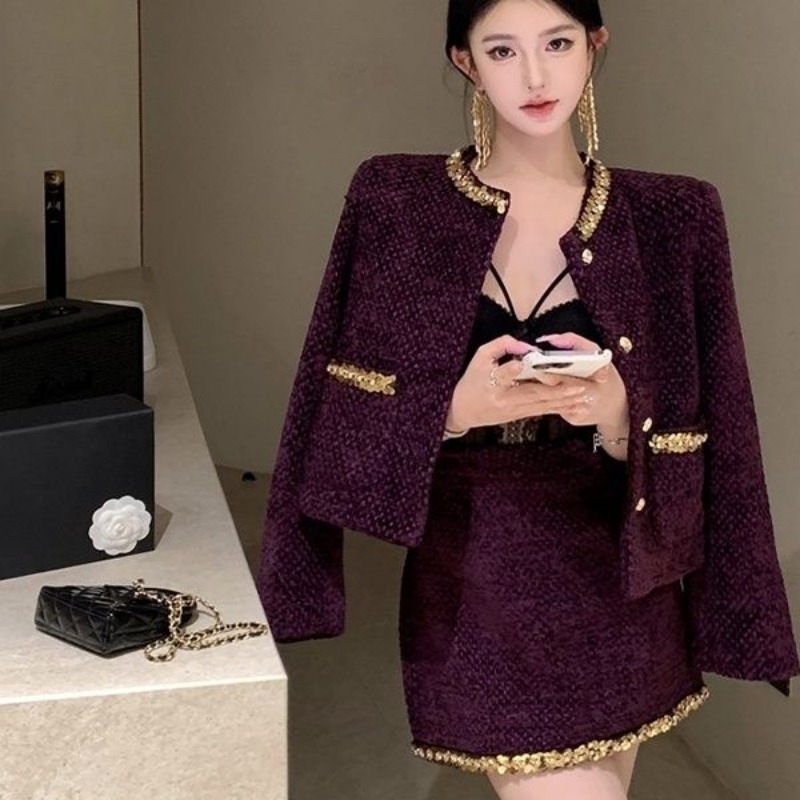 Setelan Dua Potong Musim Gugur - Women'S Fashion Long Coat ulasan dan harga