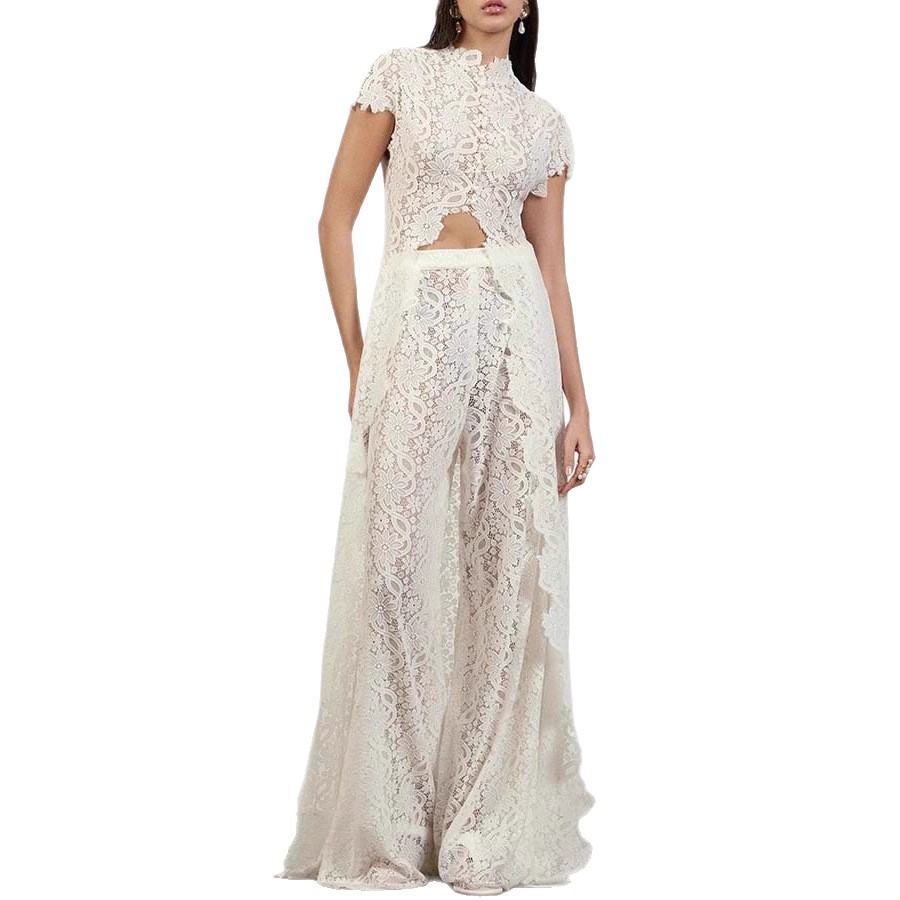 Setelan Celana Wanita 2 Potong - Wide Leg Palazzo Pants ulasan dan harga