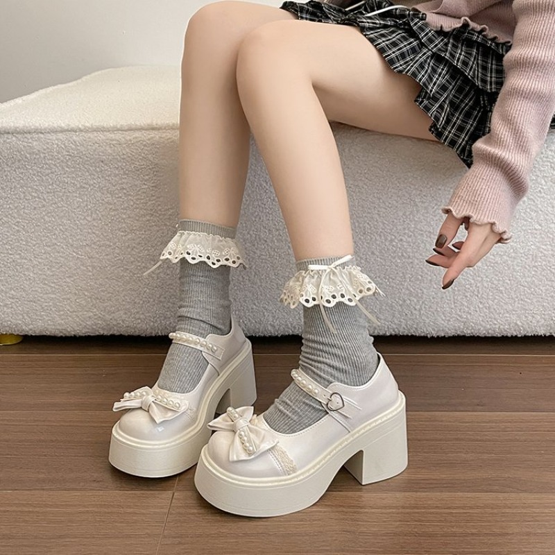 Sepatu Wanita Kulit PU Gaya Ba - Women'S Fashion Kilt ulasan dan harga
