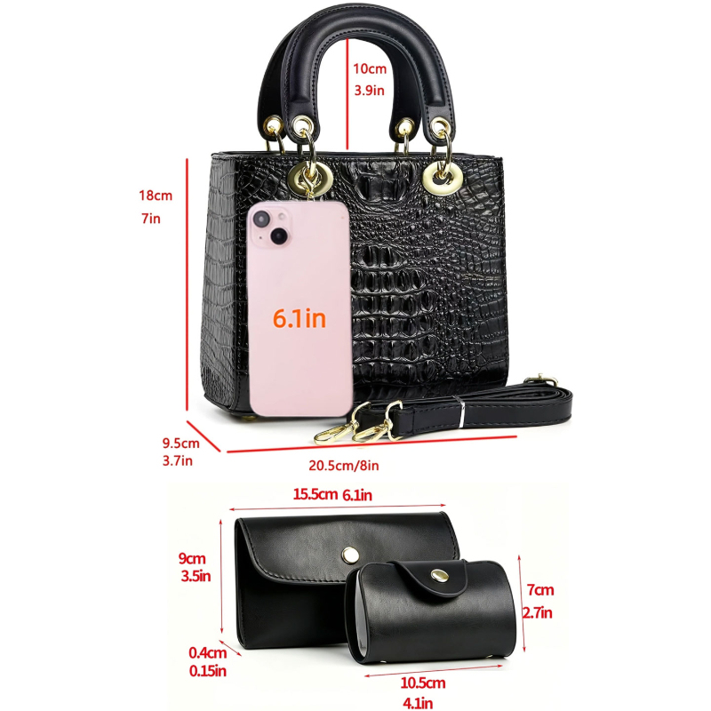 Set tas tangan wanita 3 buah,  - Women Fashion Handbags ulasan dan harga