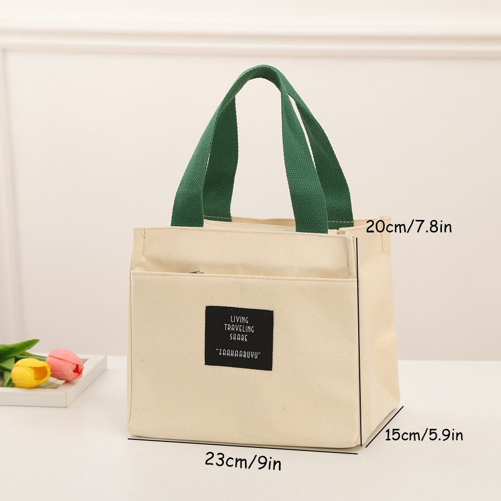Tas kotak makan siang ramah li - Canvas Tote Bag ulasan dan harga