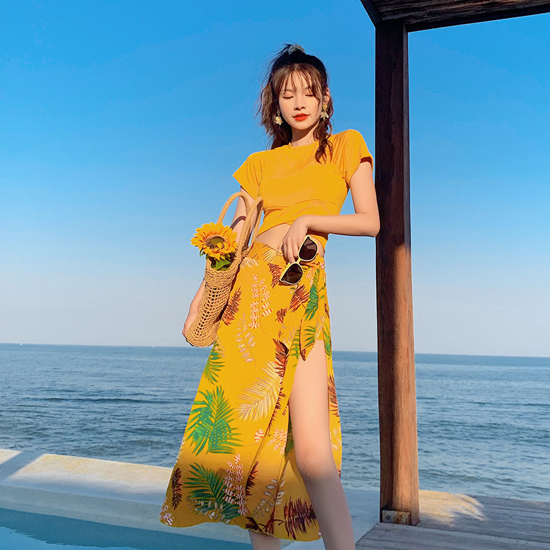 Baju Renang Wanita 3 Potong Te - Women Fashion Korean ulasan dan harga