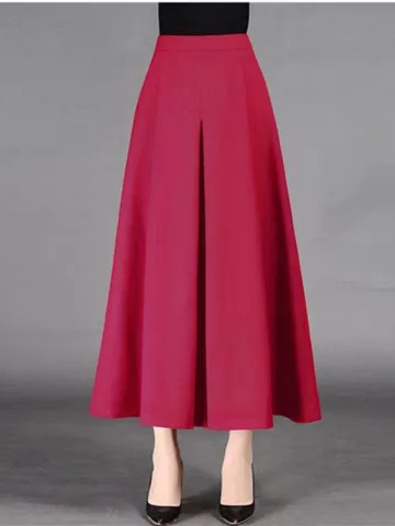 Celana Panjang Model Wide Leg  - Women'S Fashion Kilt ulasan dan harga