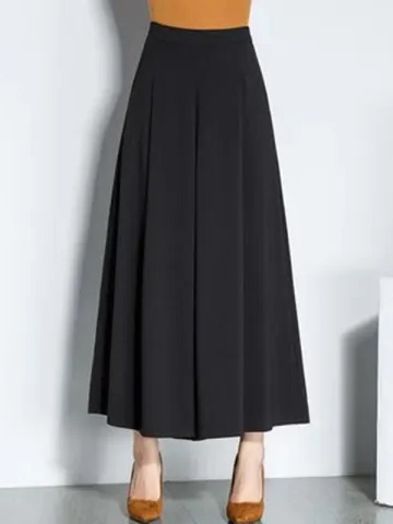 Celana Panjang Model Wide Leg  - Women'S Fashion Kilt ulasan dan harga
