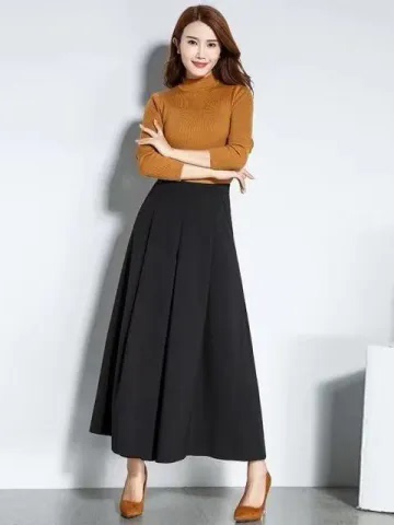 Celana Panjang Model Wide Leg  - Women'S Fashion Kilt ulasan dan harga