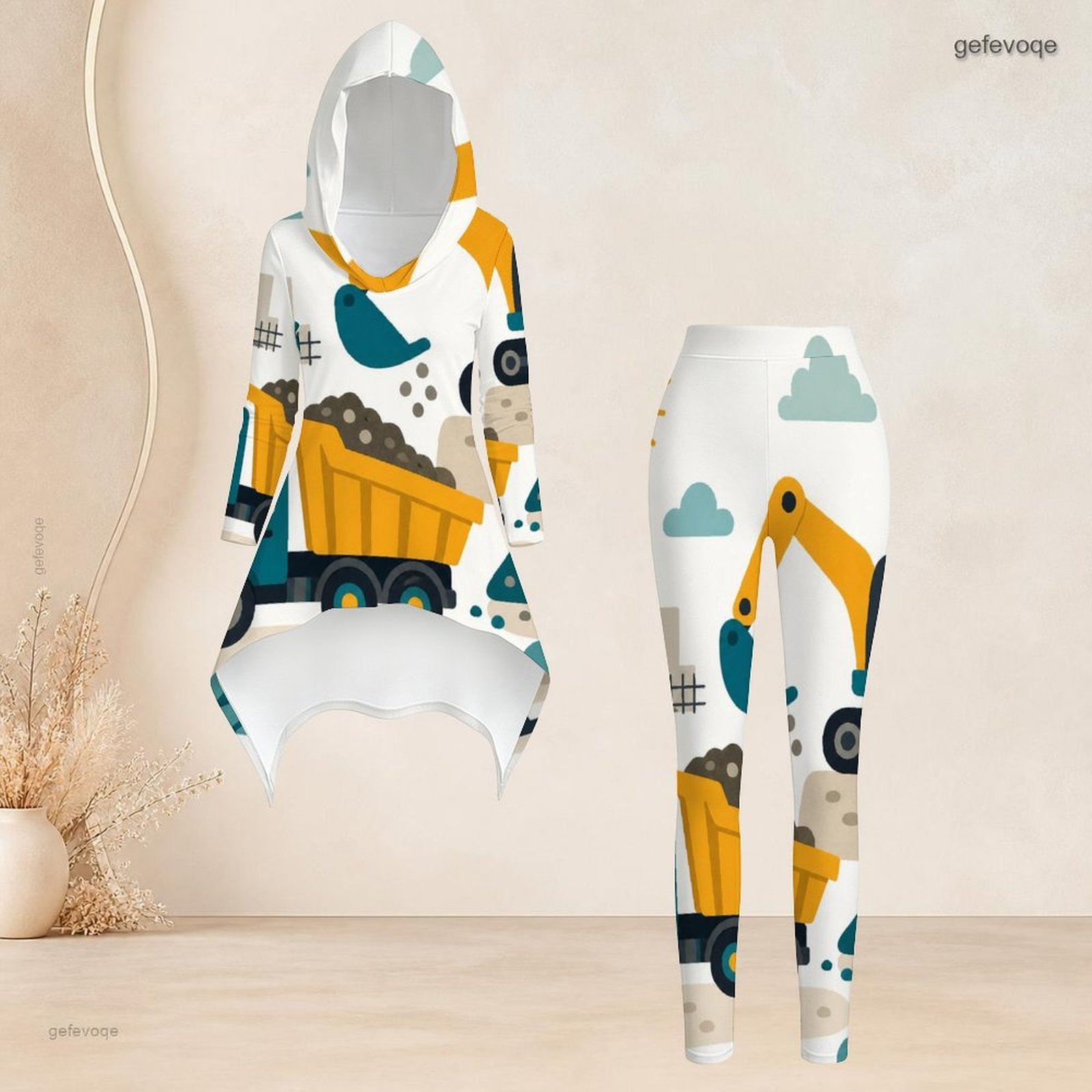 Setelan Kasual Wanita 2 Potong - Women'S Fashion Leggings ulasan dan harga