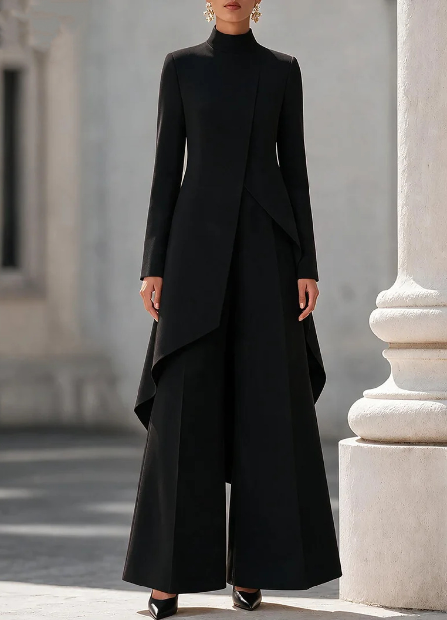 Setelan Wanita Dua Potong: Ata - Wide Leg Palazzo Pants ulasan dan harga