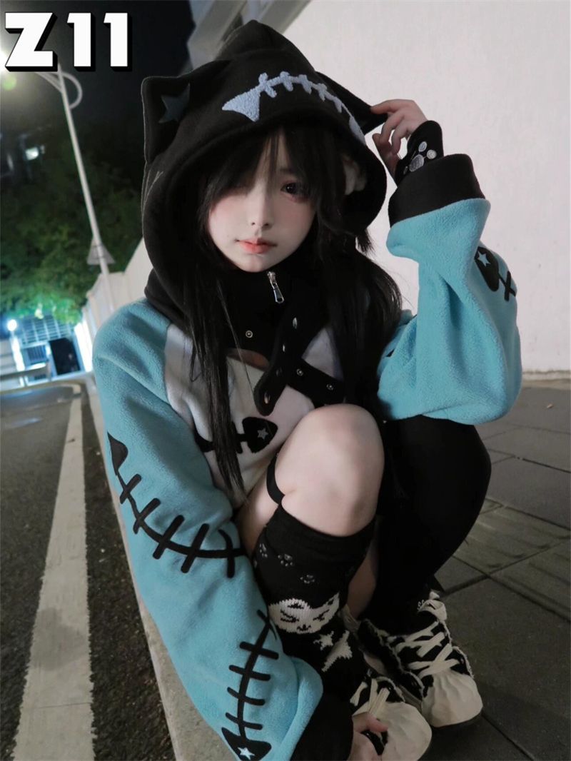 Hoodie wanita bergaya gotik de - Hoodie Women Oversized ulasan dan harga