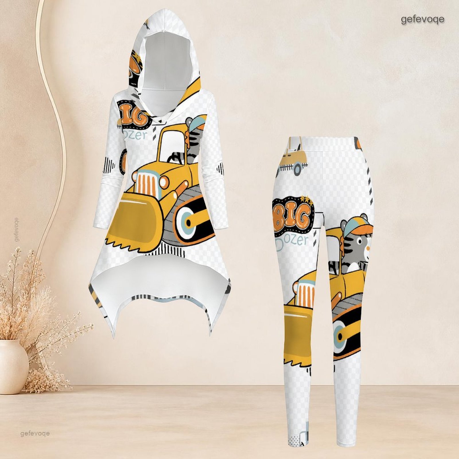 Setelan Kasual Wanita 2 Potong - Women'S Fashion Leggings ulasan dan harga