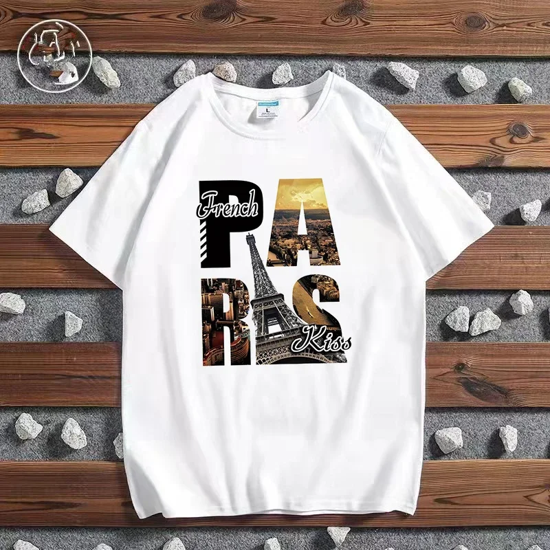 Kaus print kota Fashion Paris  - Women'S Fashion York ulasan dan harga