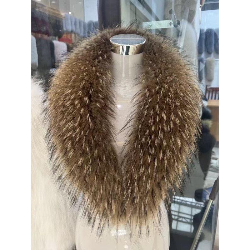 Kerah Bulu Rakun Wanita Musim  - Women'S Fashion Long Coat ulasan dan harga