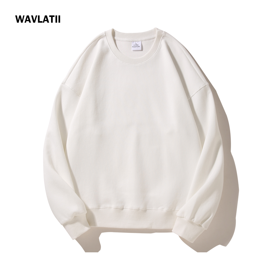 WAVLATII Kaus Kebesaran Baru W - Hoodie Women Oversized ulasan dan harga