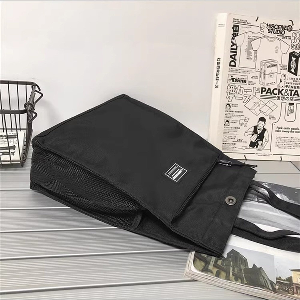 Tas Jinjing Pria Kasual untuk  - Canvas Tote Bag ulasan dan harga
