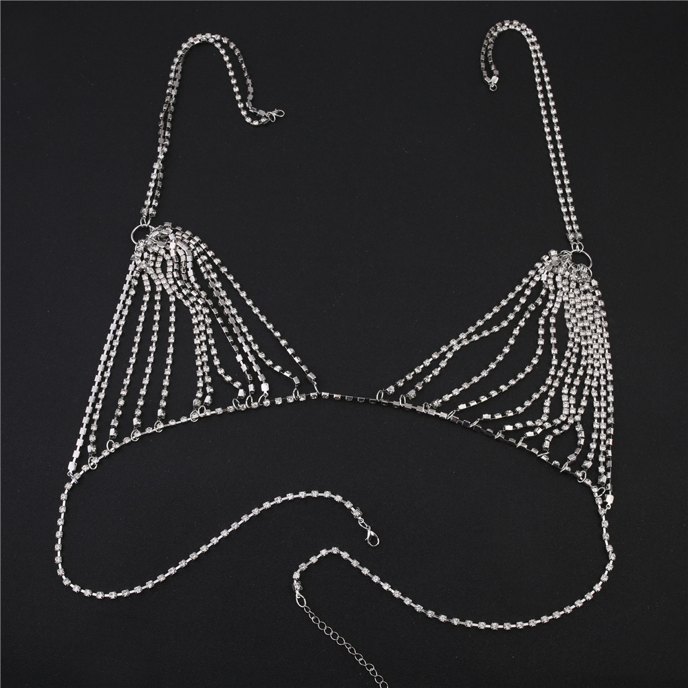 Bra Berlian Imitasi Kristal Be - Women'S Fashion Harness ulasan dan harga