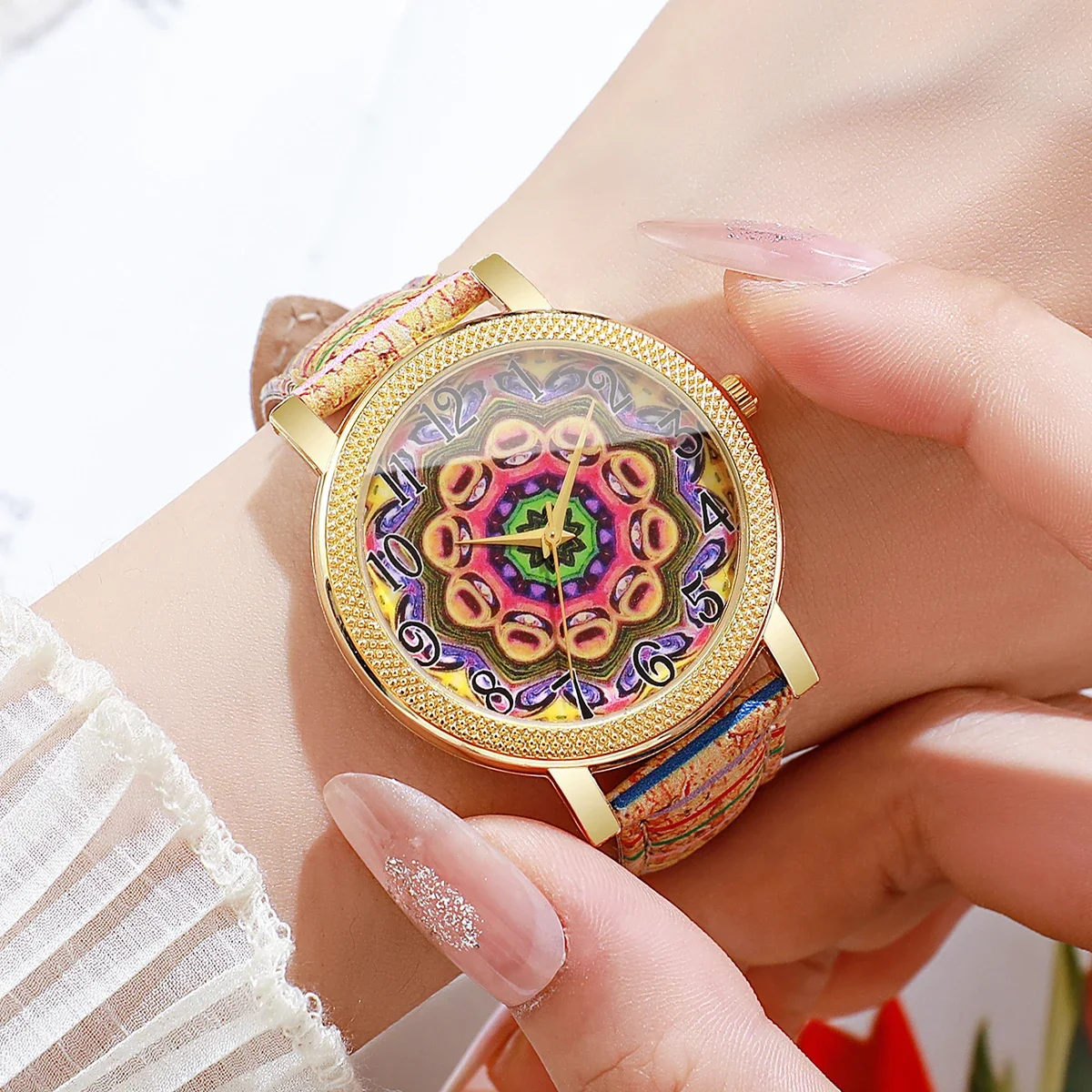Jam Tangan Wanita Bohemian den - Fashion Women Watch ulasan dan harga