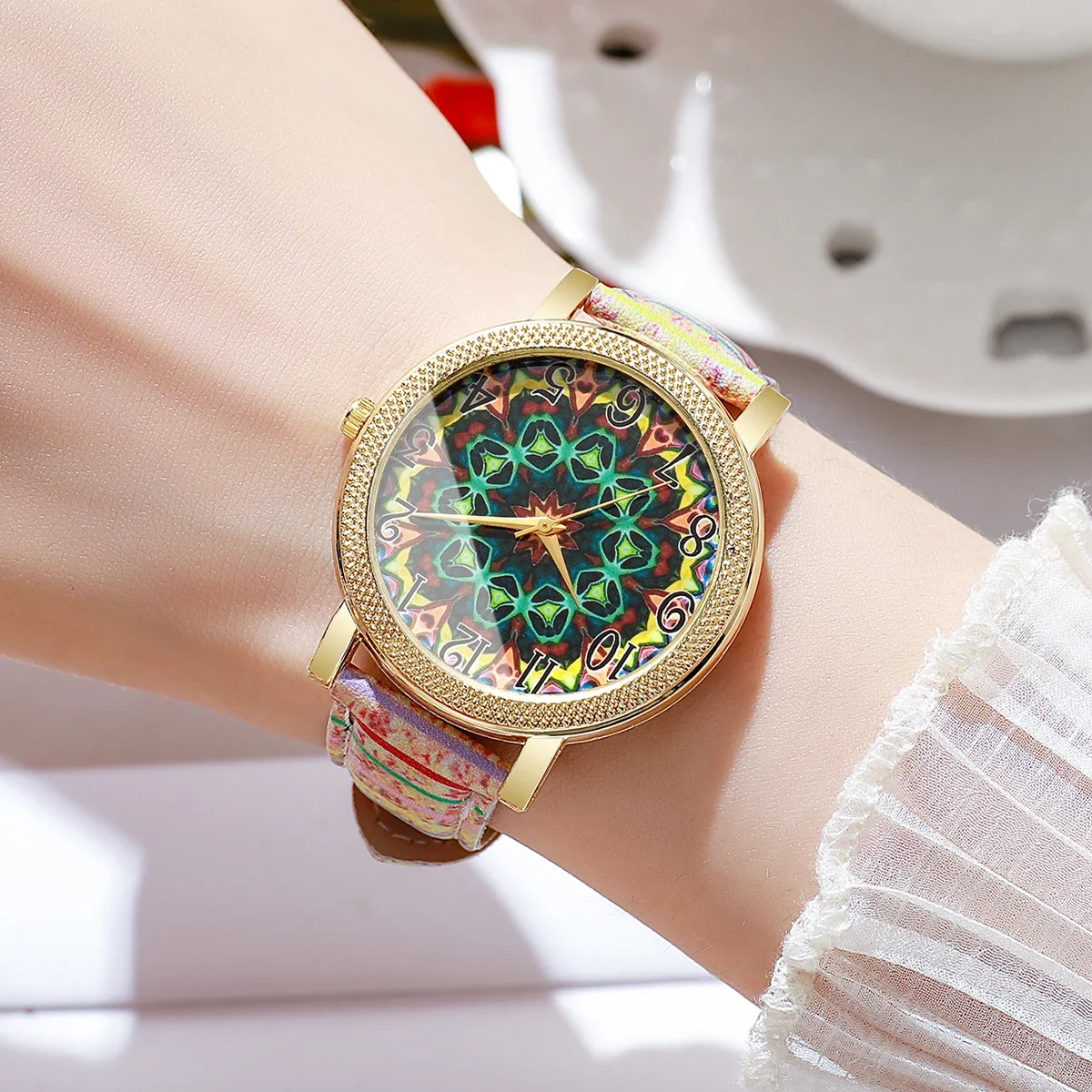 Jam Tangan Wanita Bohemian den - Fashion Women Watch ulasan dan harga